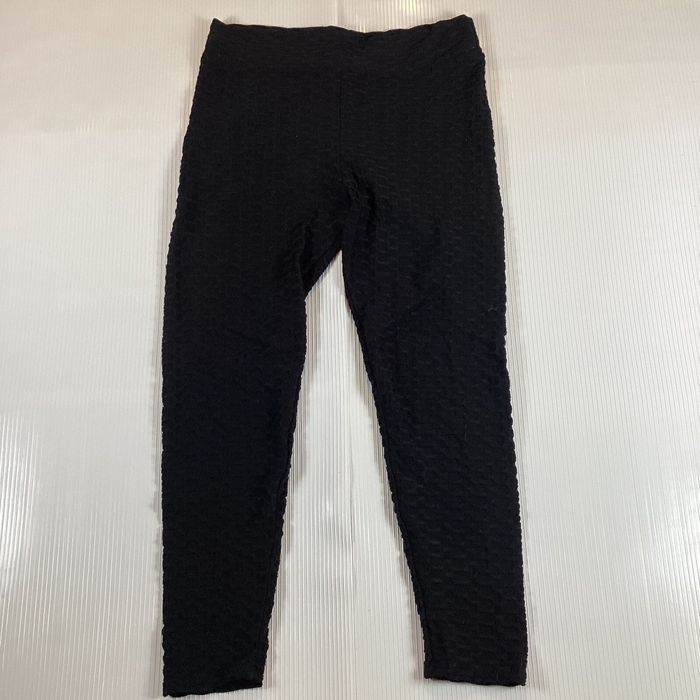 Elite Collection Womens Leggings Size L Large Active Stretch Comfort Athletic